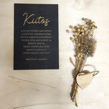 Katso kuvagalleriassa, Kiitoskortti opettajalle
